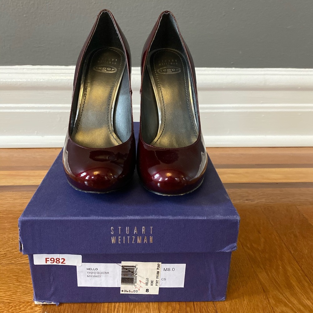 Stuart Weitzman Classic Red Pumps - image 4
